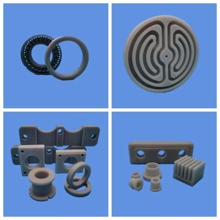 aluminum nitride custom machined parts|aluminum nitride ceramic material.